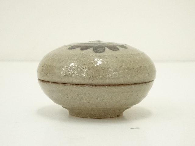  井上公之造　絵唐津香合（共箱）